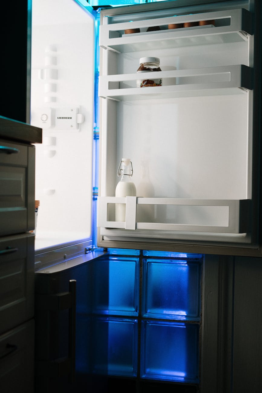 evening kitchen neon home